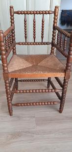 Antiek vintage knobbel stoel, Antiek en Kunst, Ophalen
