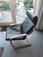 Leren Ikea POÄNG, Ophalen, Gebruikt, Modern, 50 tot 75 cm