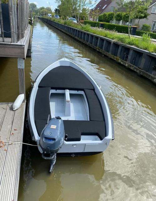 Te koop boot - sloep 4,80 meter direct varen, Watersport en Boten, Sloepen, Gebruikt, Tot 10 pk, 3 tot 6 meter, Buitenboordmotor