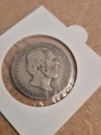 Zilveren Gulden Willem III 1851, 1 gulden, Koning Willem III, Verzenden, Zilver