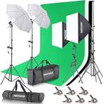Neewer Achtergrond & Verlichtingsset voor Fotostudio, Audio, Tv en Foto, Fotografie | Fotostudio en Toebehoren, Ophalen, Zo goed als nieuw