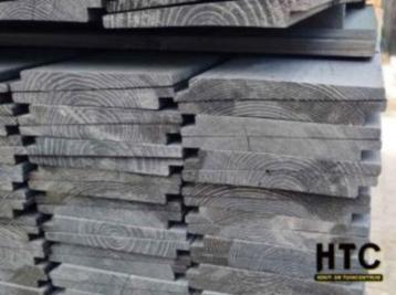 Vuren Zweeds rabat, zwart geïmpregneerd 11/22x165mm werkend! beschikbaar voor biedingen