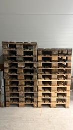 Stapel droge EPAL Pallets te Koop, Doe-het-zelf en Verbouw, Hout en Planken, Ophalen, Gebruikt, 50 mm of meer, Pallet