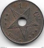 congo 1 centime 1888 km1 unc!, Verzenden, Overige landen, Losse munt