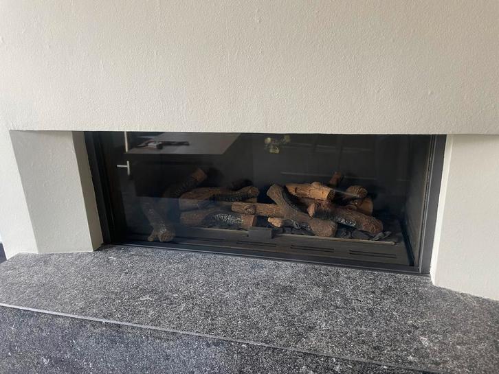 Bellfires Inbouwhaard, Huis en Inrichting, Haarden, Gebruikt, Gashaard, Ophalen