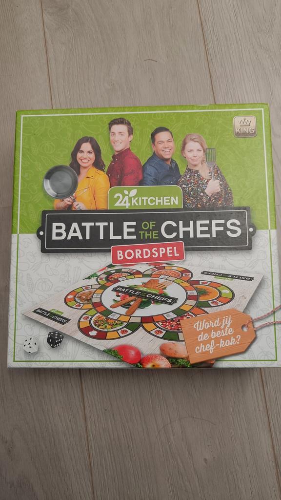 24 Kitchen Battle of the Chefs Bordspel, Hobby en Vrije tijd, Gezelschapsspellen | Bordspellen, Zo goed als nieuw, Drie of vier spelers