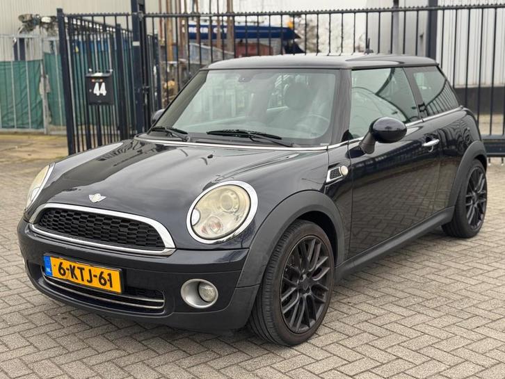 Mini Mini 1.6 Cooper Clima Leer Pano Navi, Auto's, Mini, Bedrijf, Te koop, Cooper, ABS, Airbags, Boordcomputer, Centrale vergrendeling