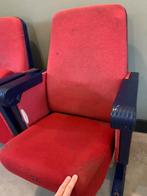 Bioscoopstoelen - 2 stuks, Ophalen, Gebruikt, Twee, Stof