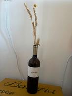 Wijnfles met droogbloemen, Ophalen, Zo goed als nieuw, Minder dan 50 cm