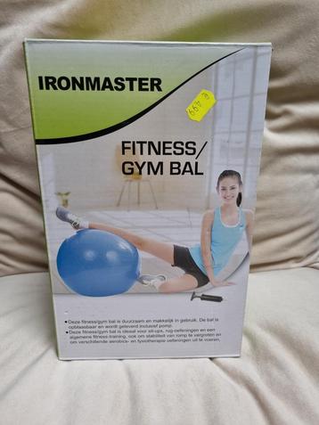 Ironmaster Fitness/Gym Bal - Nieuw in doos! beschikbaar voor biedingen