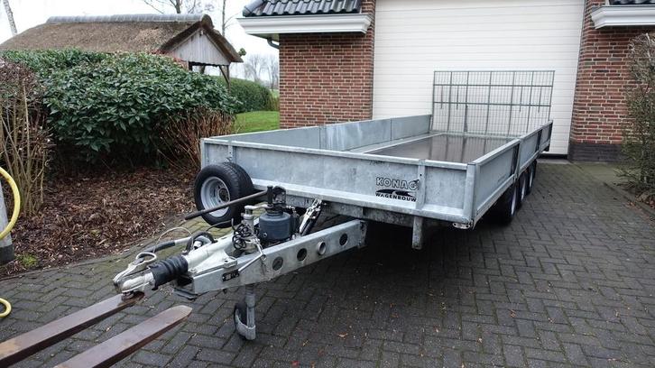 Ifor Williams Tildbed TB5521-353 550x204 Cm 3500Kg, Auto diversen, Aanhangers en Bagagewagens