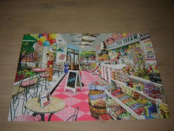 Puzzel Bluebird THE SWEET SHOP 1000 st. beschikbaar voor biedingen