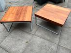2 design salontafels ., Huis en Inrichting, Tafels | Salontafels, Ophalen, 50 tot 100 cm, Vierkant, 50 tot 100 cm