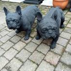 Franse buldog van beton, Ophalen, Gebruikt, Beton, Dierenbeeld