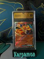 Charizard ex #6 Global Grading 10, Ophalen of Verzenden, Zo goed als nieuw, Booster