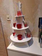 KERSTBOOM 3 LAAGS  ETAGERE VAN HOUT DEMONTABEL, Diversen, Kerst, Ophalen, Zo goed als nieuw