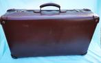 vintage origineel vulkan fiber Koffer tas bruin duurzaamheid, Ophalen of Verzenden, Zacht kunststof