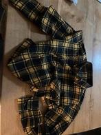 Zwart/geel geruite mannenblouse, Kleding | Heren, Overhemden, Overige kleuren, Onbekend, Verzenden, Nieuw