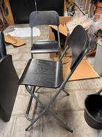 2 barkrukken, Huis en Inrichting, 2 krukken, Ophalen, Gebruikt, 60 tot 90 cm