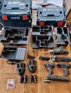 Compleet set Bosch blauw 10,8v met koffers, Doe-het-zelf en Verbouw, Gereedschap | Boormachines, Variabele snelheid, Ophalen of Verzenden