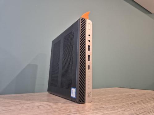 HP Elitedesk 800 G4 | i5 8500, 16GB DDR4, 256GB NVME | Tiny!, Computers en Software, Desktop Pc's, Zo goed als nieuw, 4 Ghz of meer