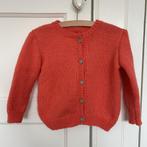 Koraal gebreid vest - mt 116, Ophalen of Verzenden, Zo goed als nieuw, Meisje, Trui of Vest