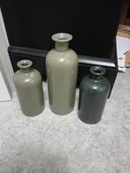 Sier vazen, Ophalen of Verzenden, Zo goed als nieuw, Glas, Minder dan 50 cm