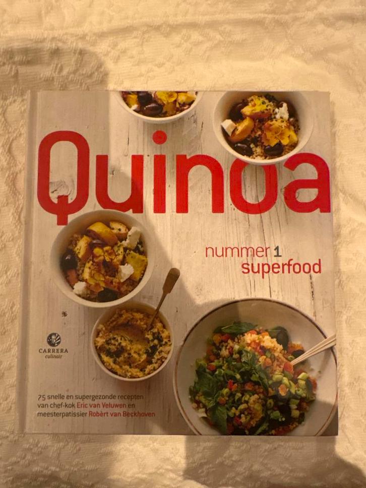 Quinoa: Superfood Kookboek, Boeken, Kookboeken, Zo goed als nieuw, Hoofdgerechten, Overige gebieden, Gezond koken, Ophalen of Verzenden
