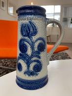 Vaas West Germany blauw grijs kelk karaf, Blauw, Aardewerk of Porselein, Ophalen of Verzenden, Zo goed als nieuw