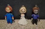 Figuur: Child's Play - Chucky, Tiffany, Glen (hangers), Verzamelen, Ophalen of Verzenden, Zo goed als nieuw, Film, Actiefiguur of Pop