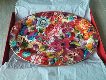 NIEUW Melli Mello Eliza Koekjes Plaat Taart Bord 36x24,5cm beschikbaar voor biedingen