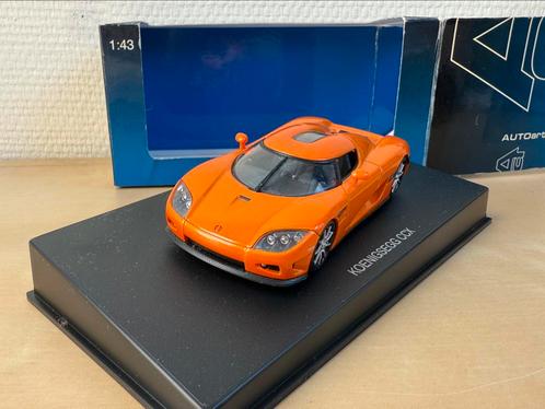 1:43 Koenigsegg CCX - Autoart, Hobby en Vrije tijd, Modelauto's | 1:43, Zo goed als nieuw, Auto, Overige merken, Ophalen of Verzenden