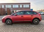 Citroën C4 1.6 16V Berline 2007 Rood, Auto's, Citroën, Voorwielaandrijving, Stof, Zwart, 4 cilinders
