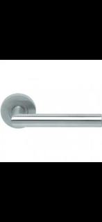 3 st. AT deurkrukken RVS / 9 st. Paumelle scharnier gegalva., Doe-het-zelf en Verbouw, Hang- en Sluitwerk, Ophalen of Verzenden