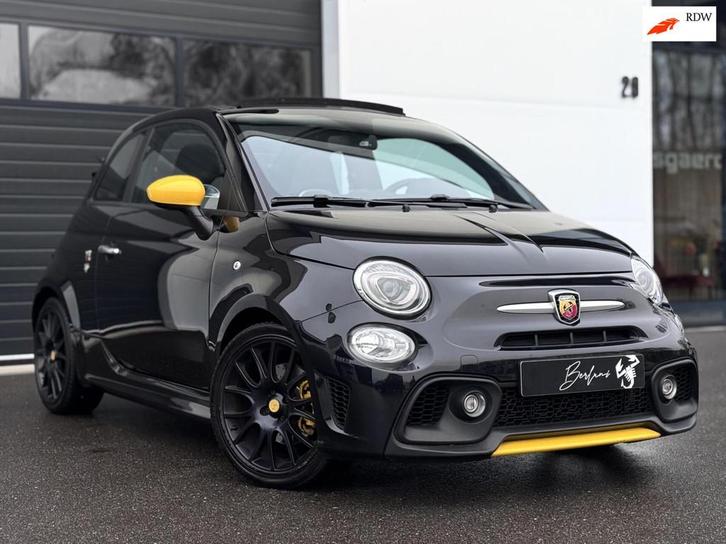 Fiat 500 C 1.4 T-Jet Abarth 595 Pista 165PK | Cabrio |Uniek!, Auto's, Fiat, Bedrijf, Te koop, 500C, ABS, Airbags, Airconditioning