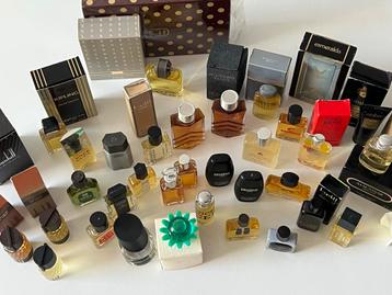 Vintage Parfum Miniaturen Heren Collectie beschikbaar voor biedingen