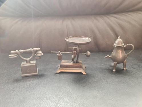 Vintage Miniatuur Objecten Set, Antiek en Kunst, Antiek | Gereedschap en Instrumenten, Ophalen of Verzenden