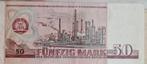 50 D-Mark DDR 1971 - Briefgeld, Ophalen of Verzenden, Duitsland, Los biljet