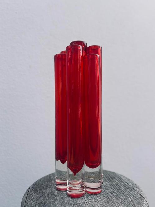Manifattura Muranese, 1960s, Huis en Inrichting, Woonaccessoires | Vazen, Zo goed als nieuw, Minder dan 50 cm, Glas, Ophalen of Verzenden