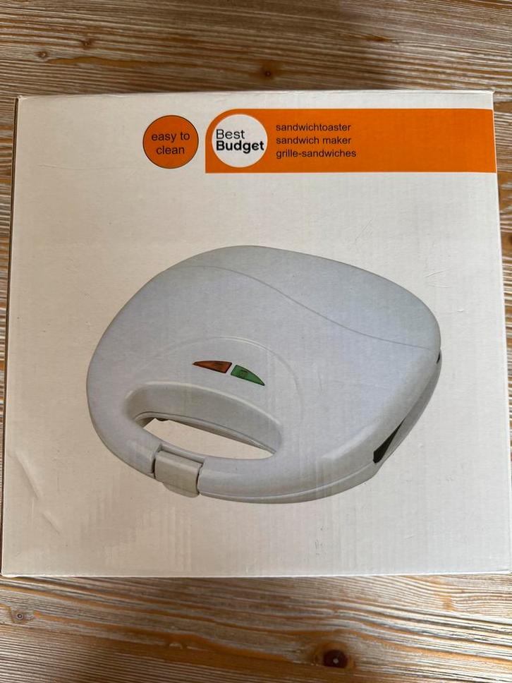 Sandwich maker / tosti ijzer - nieuw in de verpakking, Witgoed en Apparatuur, Broodroosters, Nieuw, Ophalen of Verzenden