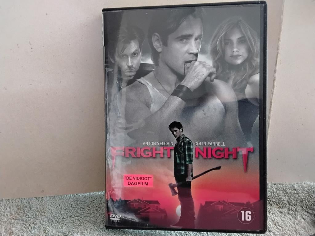 FRIGHT  NIGHT     HORROR  KLASSIEKER, Cd's en Dvd's, Dvd's | Horror, Vanaf 16 jaar, Ophalen of Verzenden, Zo goed als nieuw