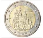 Duitsland - 2 euro 2012 - Neuschwanstein F ( Stuttgart ), Verzenden, Duitsland, 2 euro, Losse munt