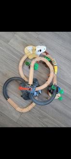 2 Houten treinbanen Playtive, Ophalen, Zo goed als nieuw, Overige typen