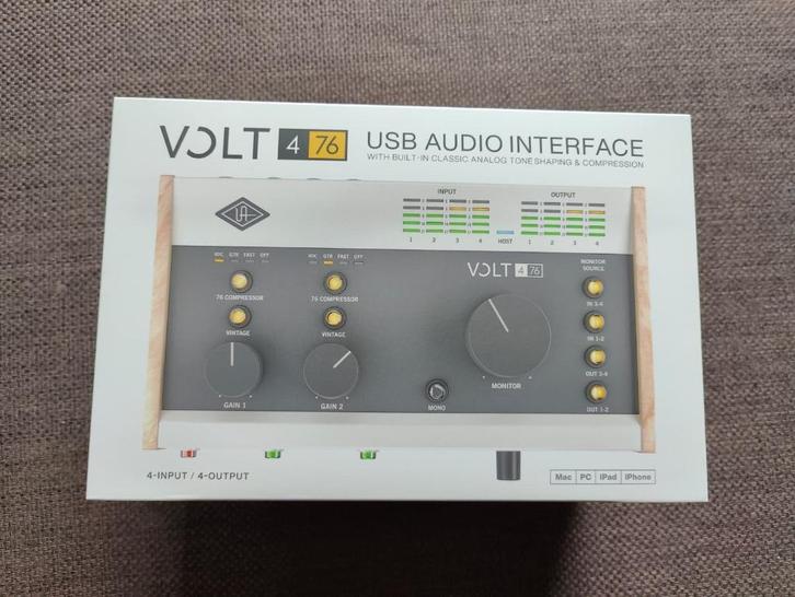 Universal Audio Volt 476 (nieuw), Audio, Tv en Foto, Professionele Audio-, Tv- en Video-apparatuur, Nieuw, Audio, Ophalen of Verzenden