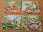 Maleisië, WWF serie Nevelpanter, Verzenden, Postfris, Dier of Natuur