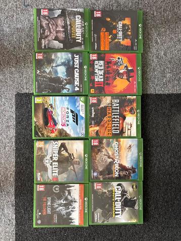 Xbox One Spellen Collectie beschikbaar voor biedingen