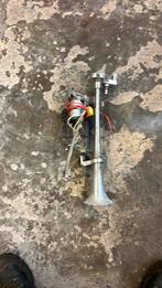 Luchthoorn met compressor, compleet met relais, Ophalen of Verzenden, Gebruikt