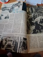 Artikel met een jeep de wereld in 1953, Verzamelen, Tijdschriften, Kranten en Knipsels, 1940 tot 1960, Knipsel(s), Ophalen of Verzenden