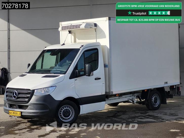 Mercedes Sprinter 314 CDI Bi-Temp Automaat Koelwagen Vriezer, Auto's, Bestelauto's, Bedrijf, Te koop, Achteruitrijcamera, Airconditioning