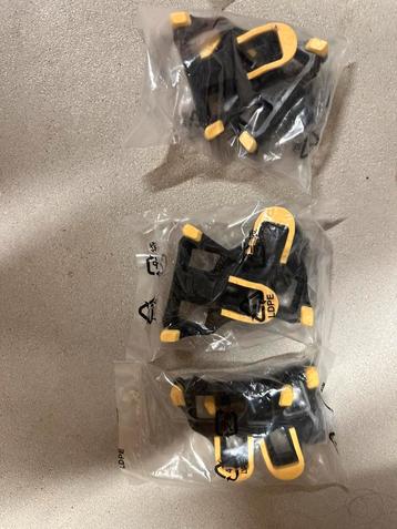 Shimano SPD SL schoenplaatjes geel 3x2 Nieuw! beschikbaar voor biedingen